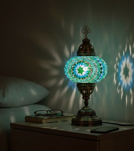 Turkish Mosaic Table Lamp - MALLTURK