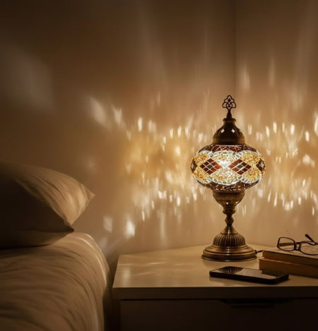 Turkish Mosaic Table Lamp - MALLTURK