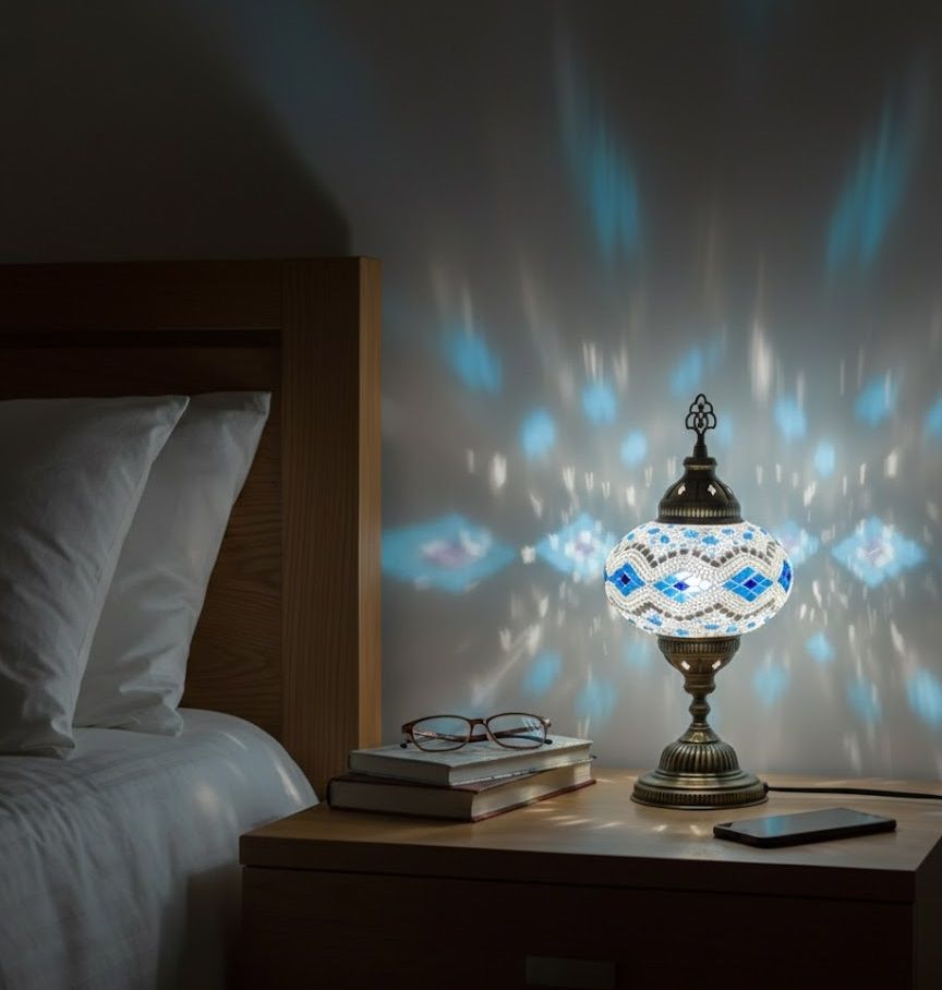 Turkish Mosaic Table Lamp - MALLTURK