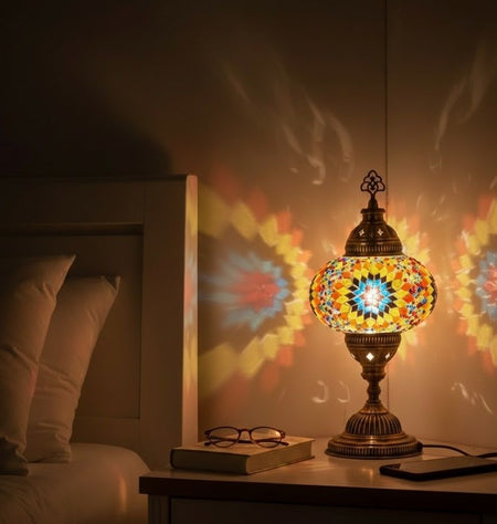 Turkish Mosaic Table Lamp - MALLTURK