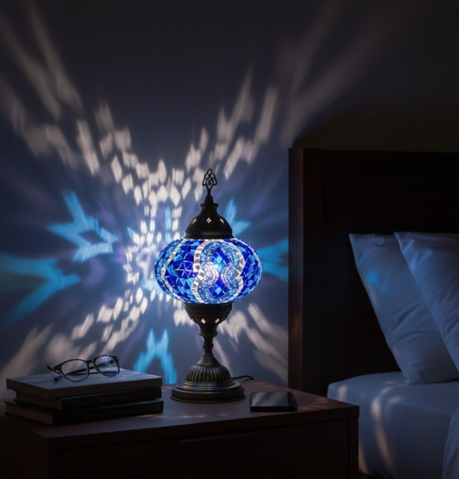 Turkish Mosaic Table Lamp - MALLTURK