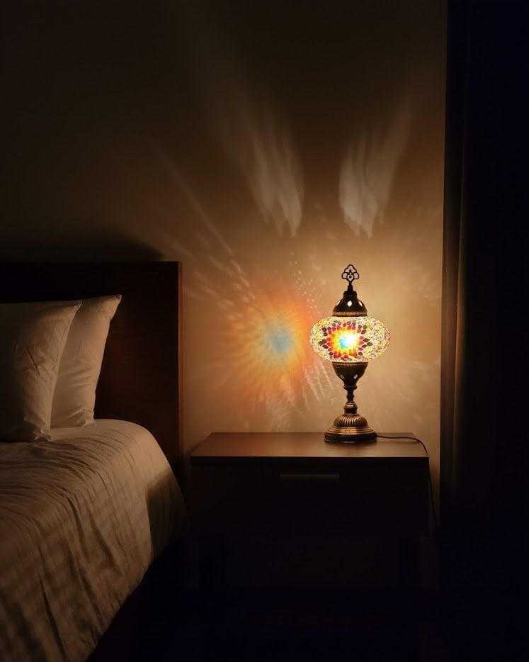 Turkish Mosaic Table Lamp - MALLTURK