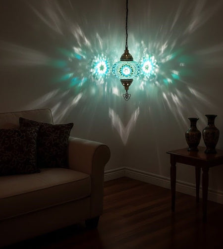 Turkish Mosaic Pendant Lamp - MALLTURK