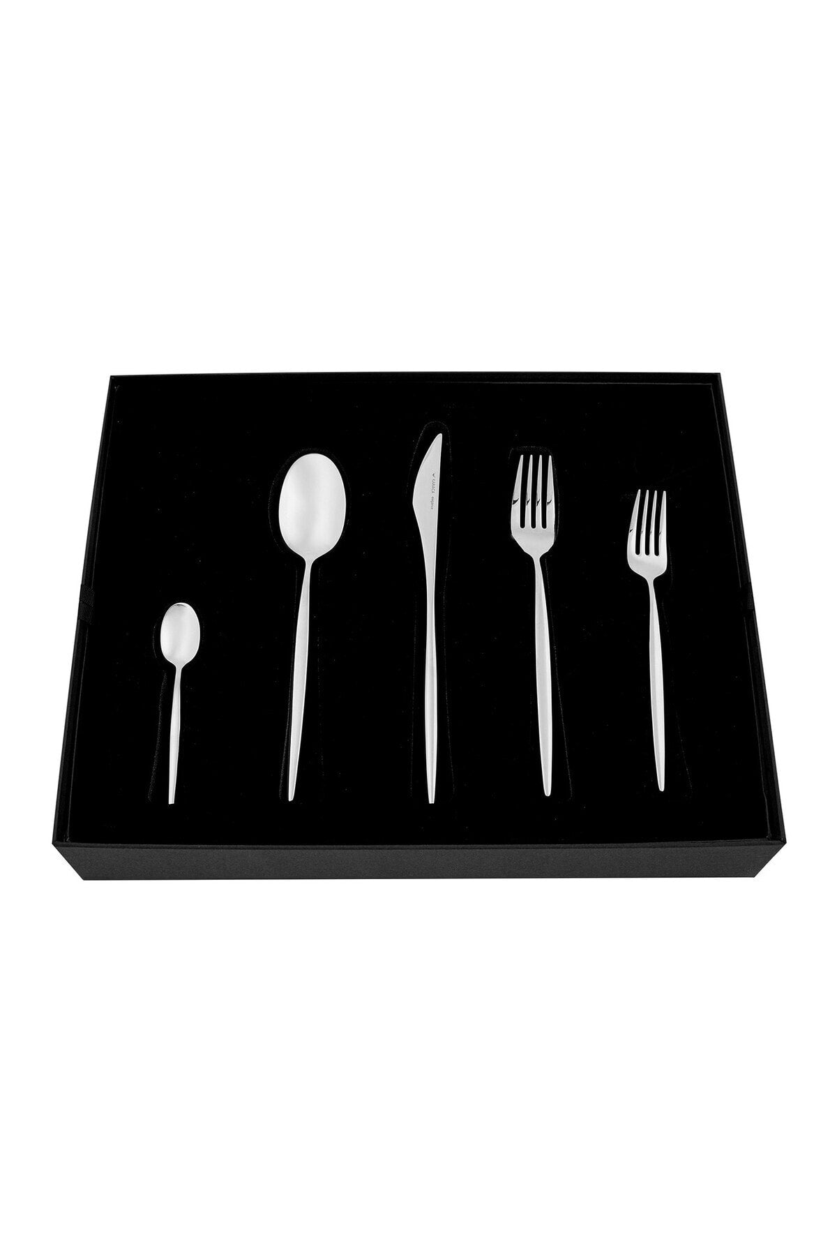 Karaca Stainless Steel lizbon 60 Piece 12 Place Setting makinede yikanabilir Flatware Set - MALLTURK