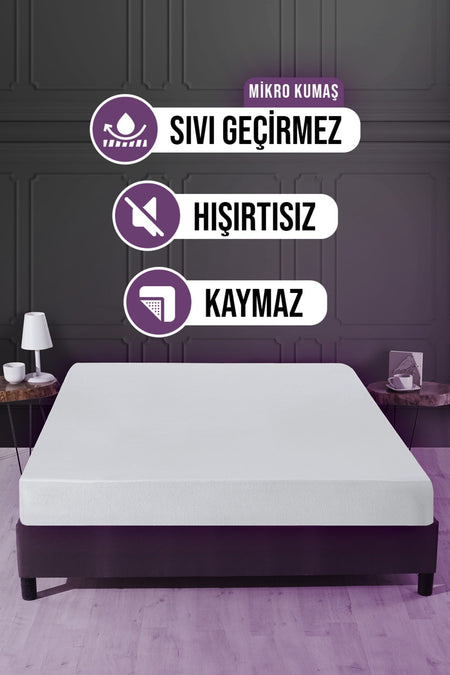 VAVEY Waterproof Fitted Mattress Protector - MALLTURK