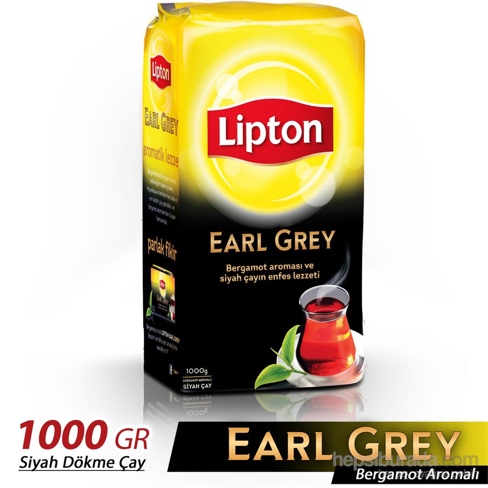 Lipton Earl Grey loose leaf tea (6 x 1000 g)