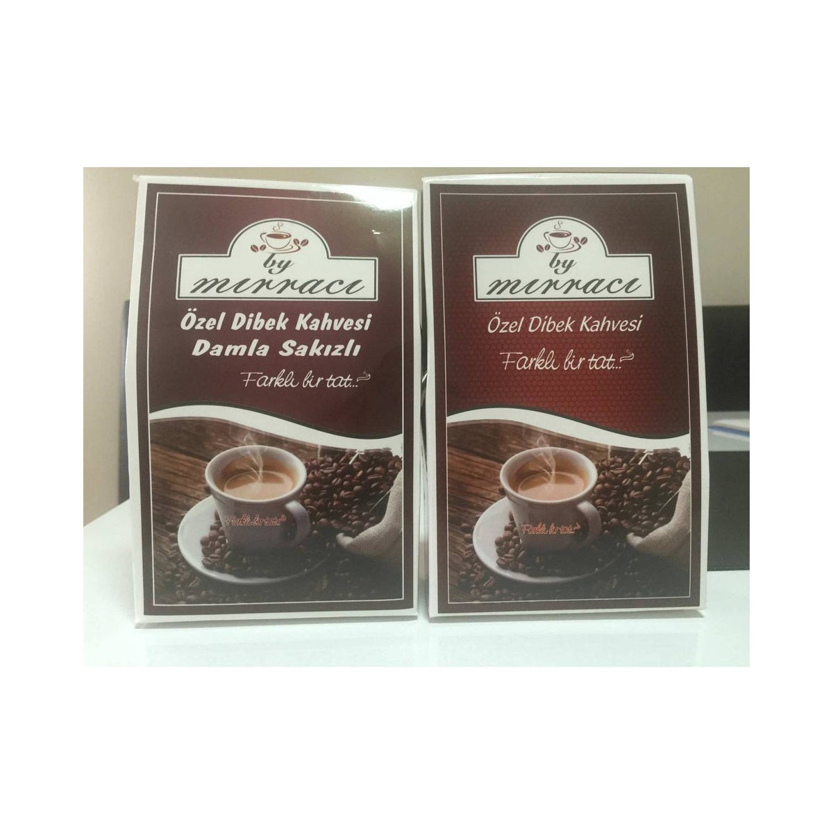 By Mirraci Two in One By Mirraci Ottoman Mortar Coffee - MALLTURK