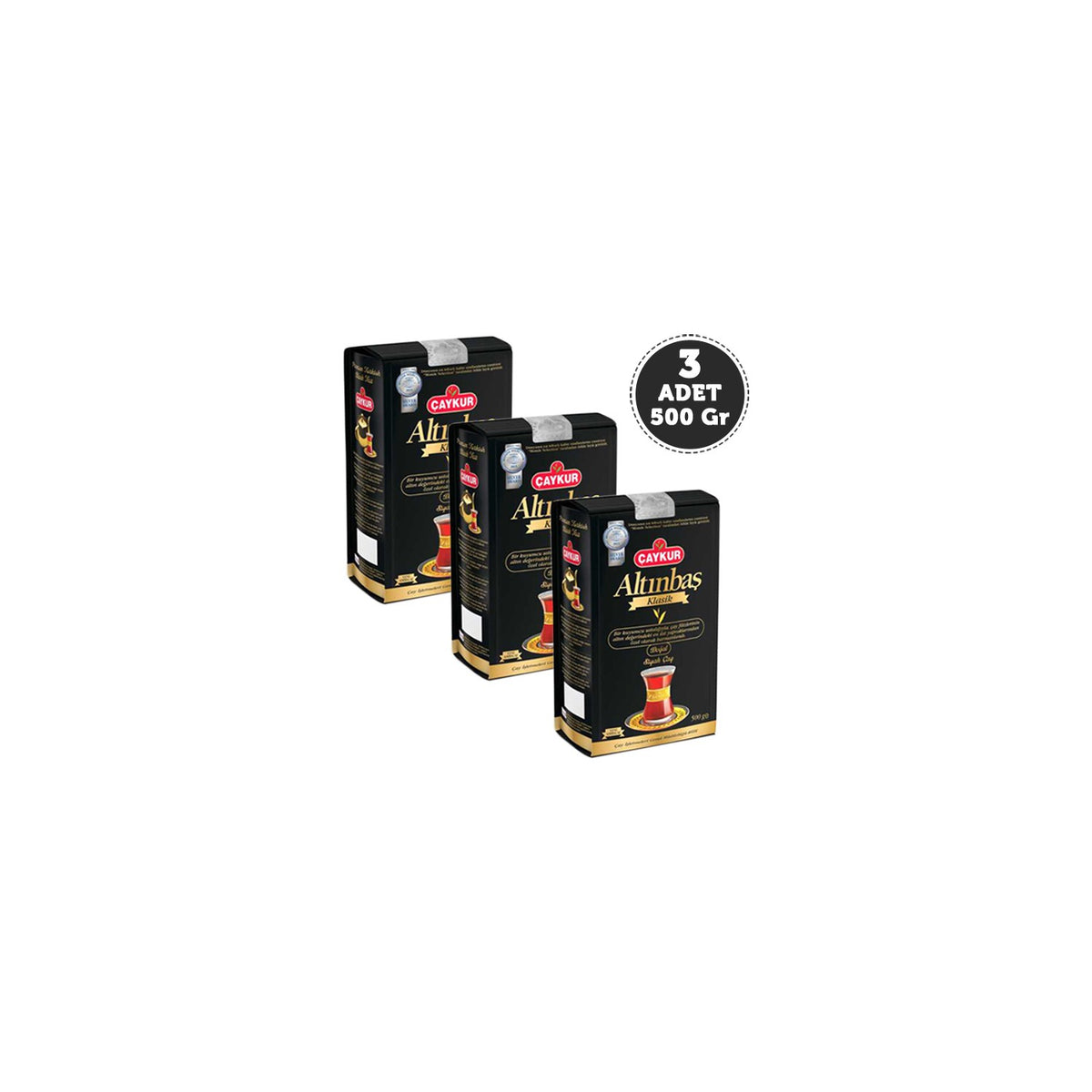 Caykur Altinbas tea 500 g x 3 pieces - MALLTURK