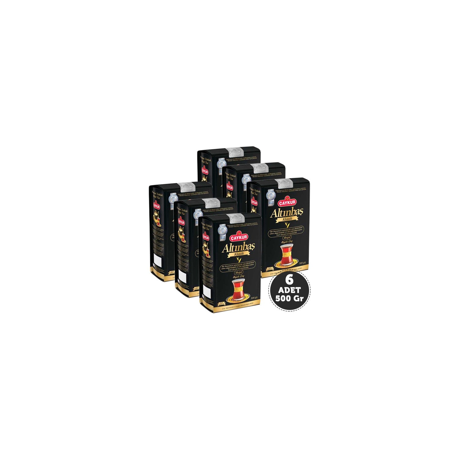 Caykur Altinbas tea 500 g x 6 pieces - MALLTURK
