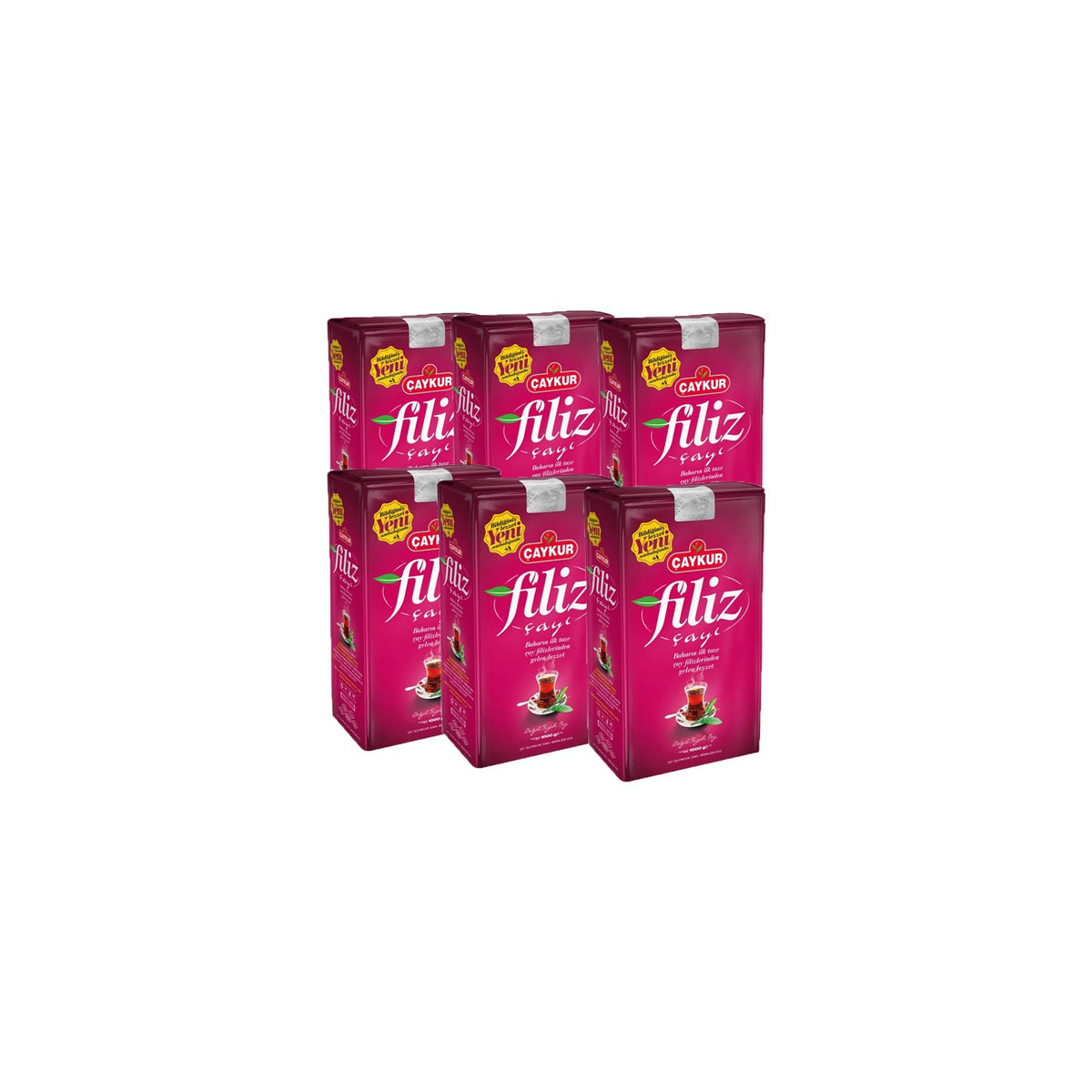 Caykur sprout tea 1000 g 6-pack case - MALLTURK