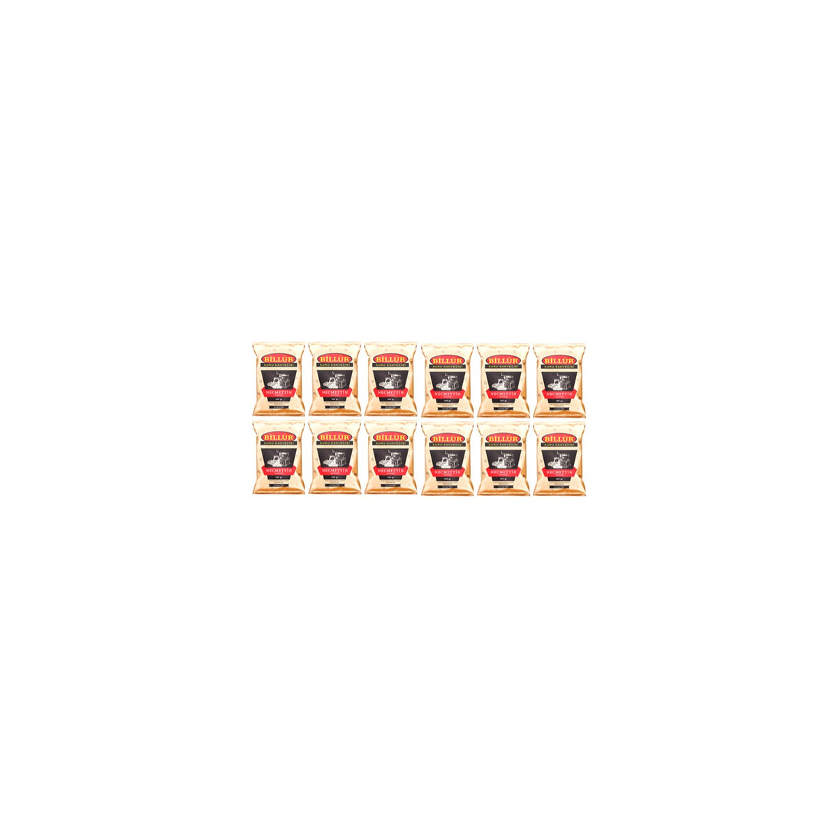 BillurNecmettin Dibek Coffee, 12 Pack, Fresh and Aromatic Flavor of Ground Coffee. - MALLTURK
