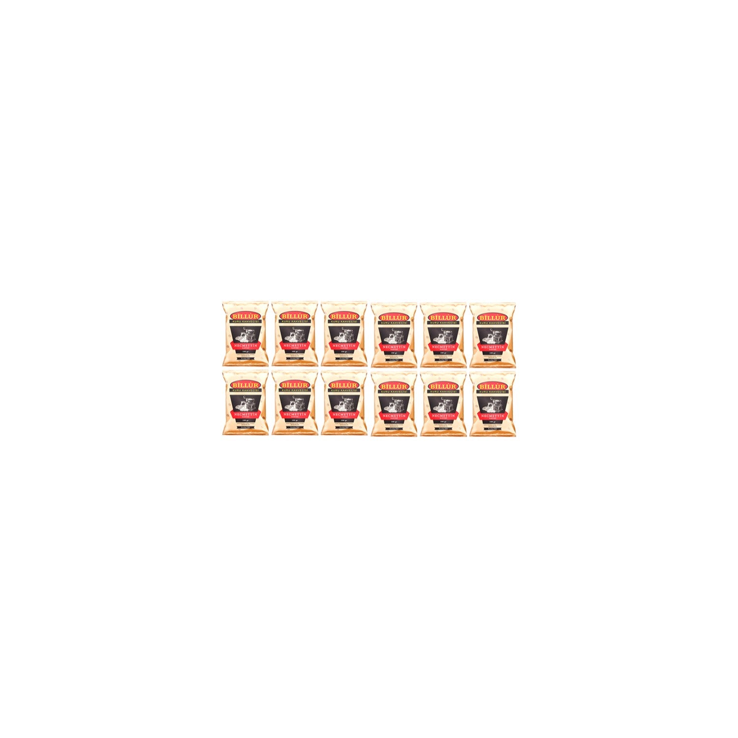 BillurNecmettin Dibek Coffee, 12 Pack, Fresh and Aromatic Flavor of Ground Coffee. - MALLTURK