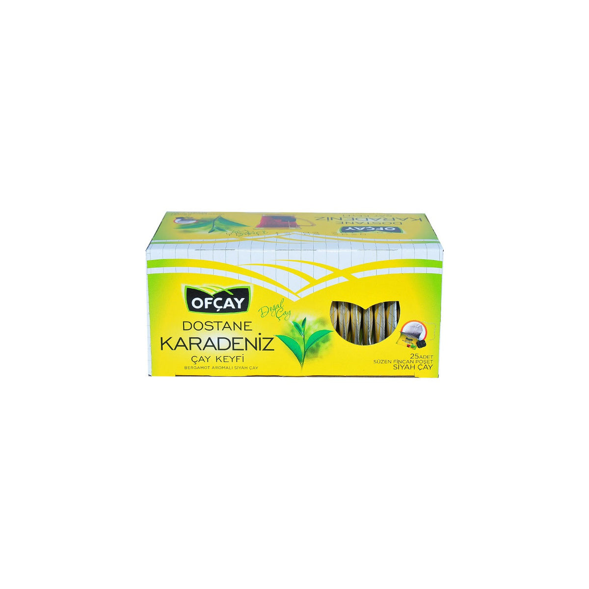 Ofcay bergamot flavored black tea 25 filter tea bags - MALLTURK