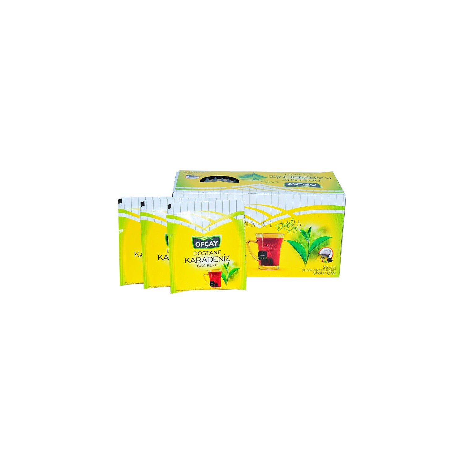 Ofcay bergamot flavored black tea 25 filter tea bags - MALLTURK
