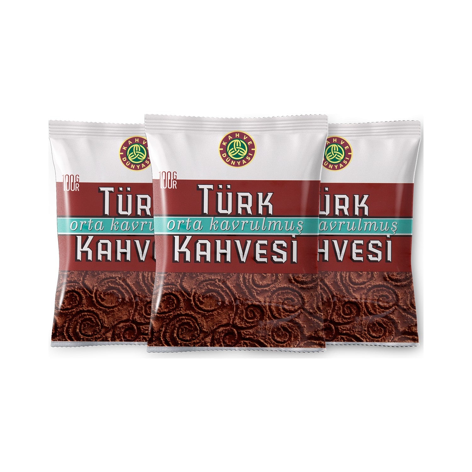 Coffee World Medium Roast Turkish Coffee 300 gr - Originating from Turkiye, intense and Balanced Flavor - MALLTURK