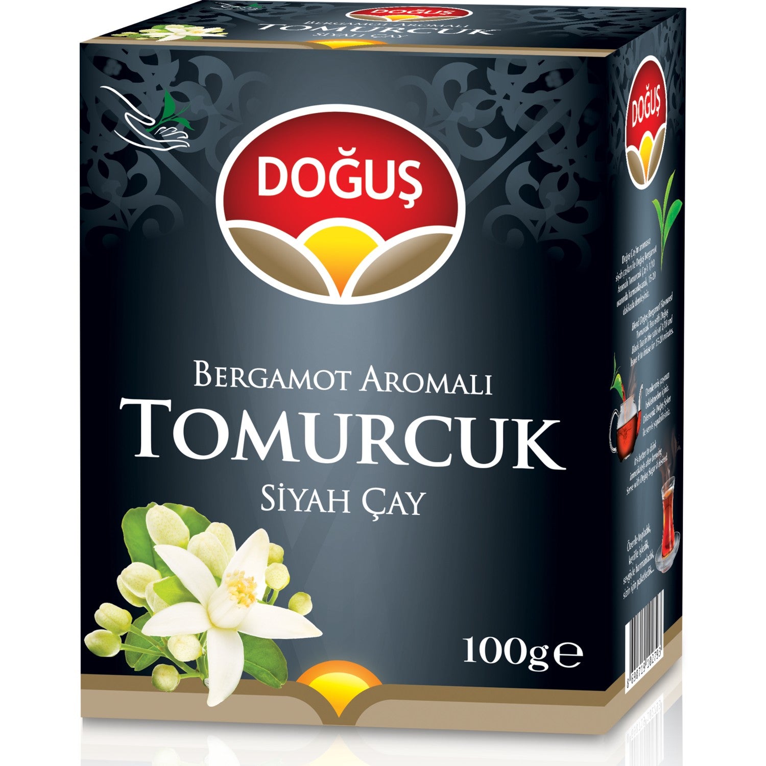 Dogus bud tea 100 g bergamot flavored black tea locally produced quality taste - MALLTURK