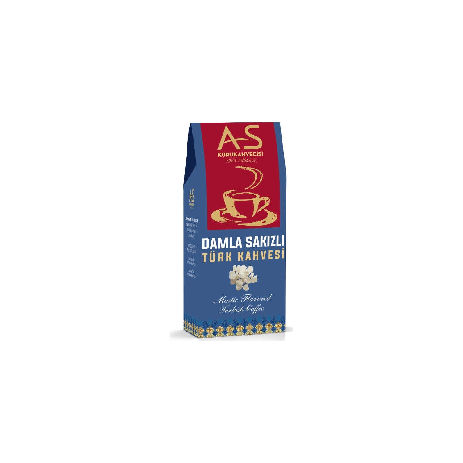 AS Kurukahvecisi Mastic Turkish Coffee 100 g - MALLTURK