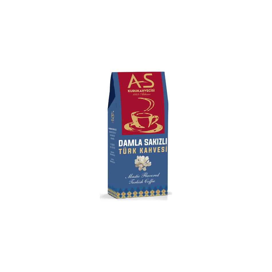AS Kurukahvecisi Mastic Turkish Coffee 100 g - MALLTURK