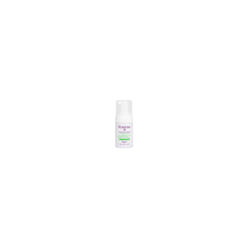 Rosense Cleansing Foam 80 ml with Rose Extract, Refreshing Effect, For Normal and Combination Skin. - MALLTURK