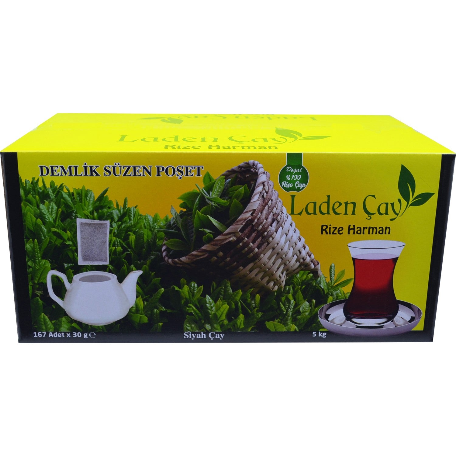 Nese tea Laden Demlik bags 167 pieces x 30 g (5 kg) - MALLTURK