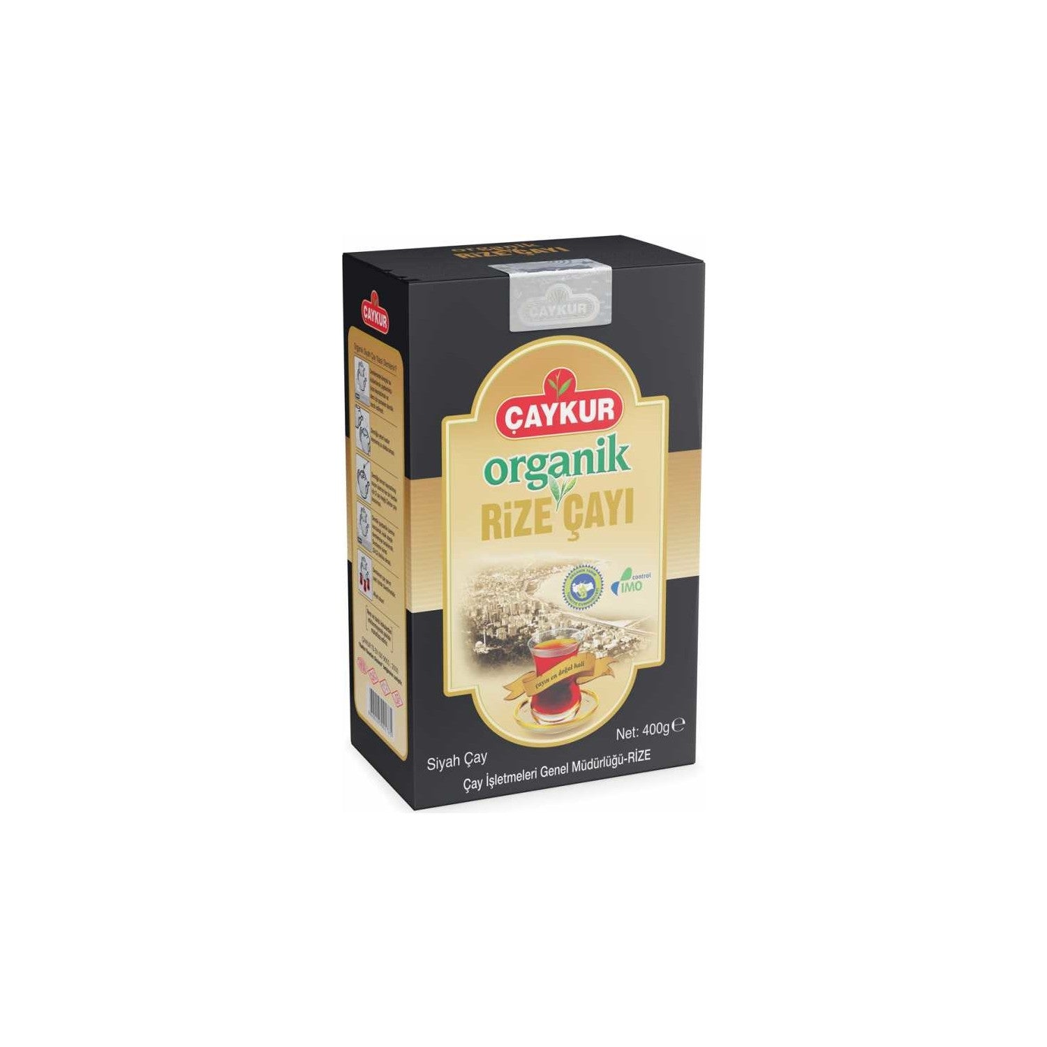 Caykur Organik Rize tea 400 g black tea quality Turkiye Menseli natural contents - MALLTURK