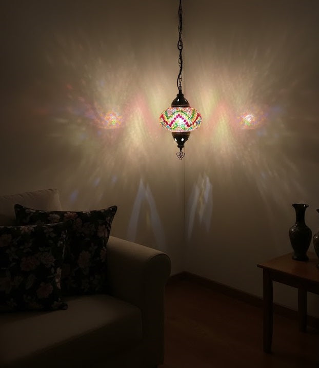Turkish Mosaic Pendant Lamp