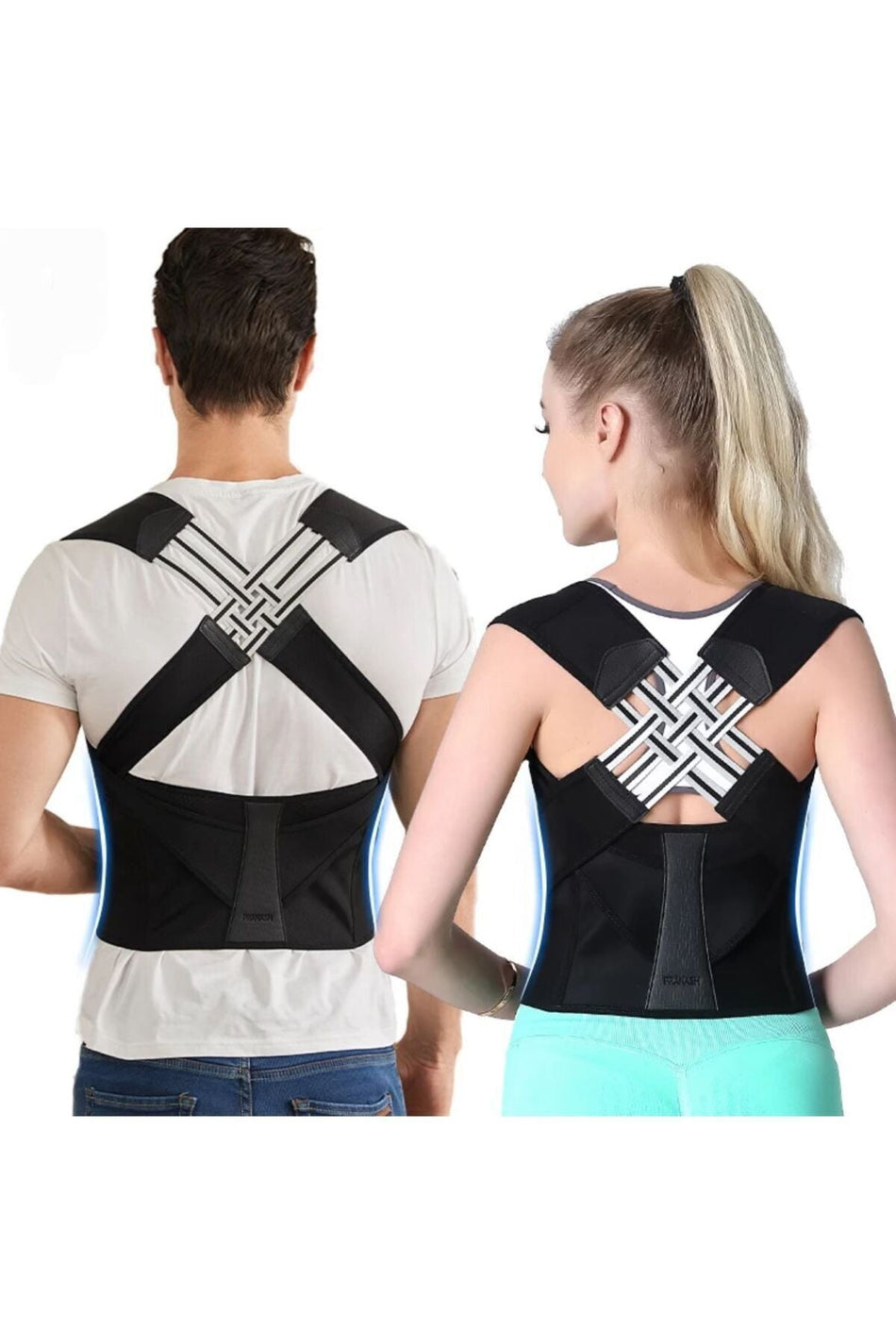 Adjustable Medical Upright Posture Back-Waist Corset for Women and Men, Anti-Hunchback Upright Posture Athlete 4421 - MALLTURK