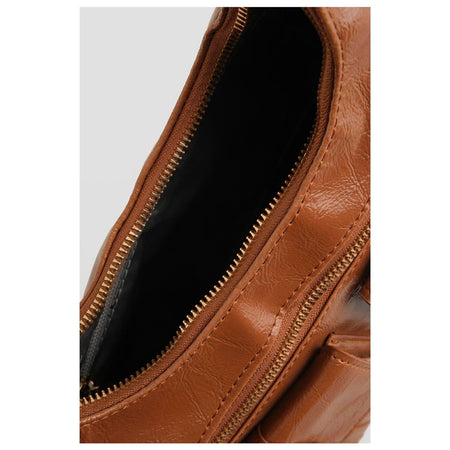 Armine Bag Patent Leather 25YD7401 Tan - MALLTURK