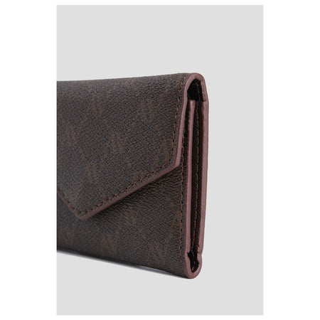 Armine Dotted Wallet Coffee Color - MALLTURK