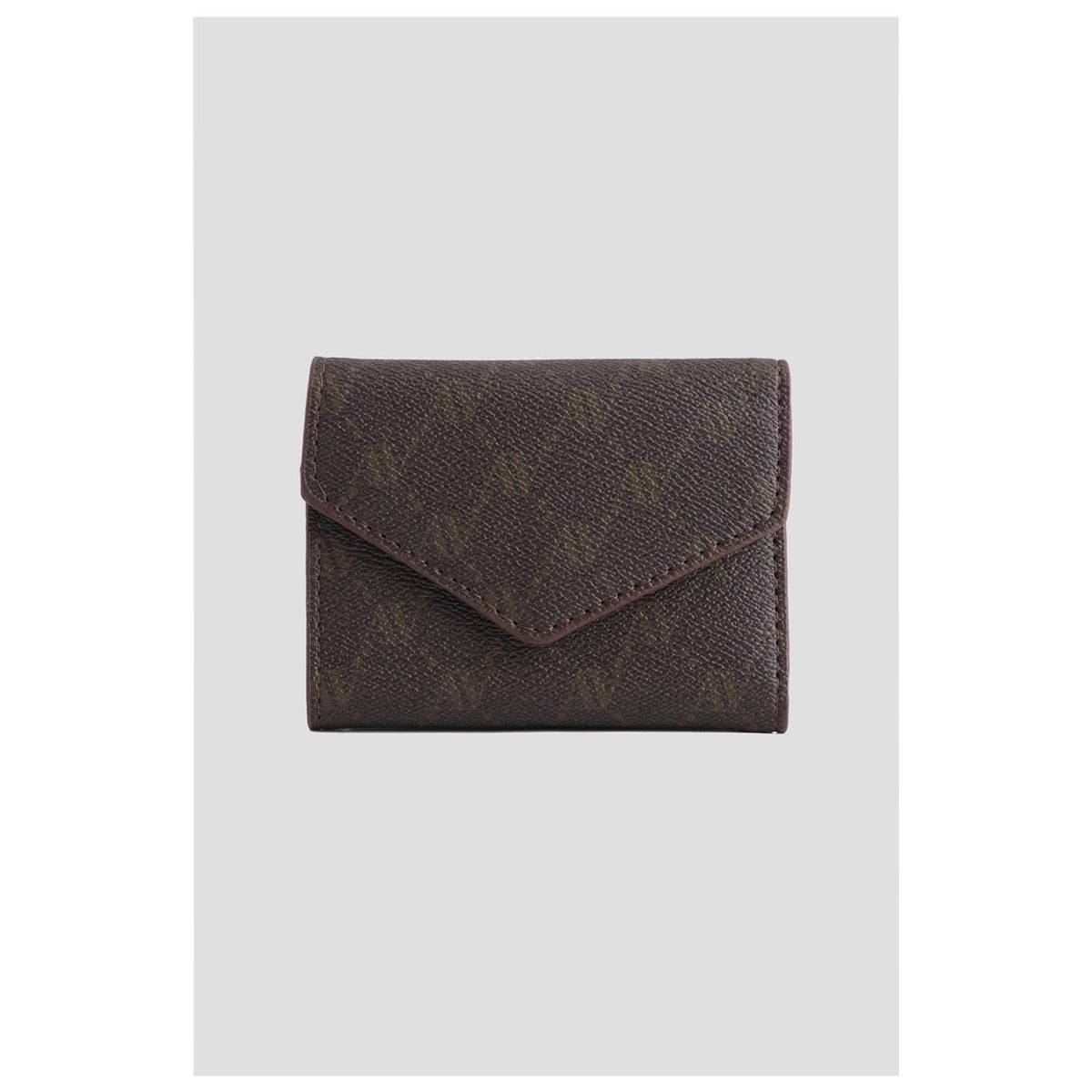 Armine Dotted Wallet Coffee Color - MALLTURK