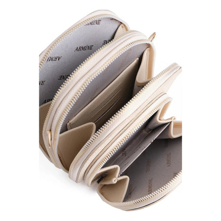 Armine Pia Handbag Cream Design - MALLTURK