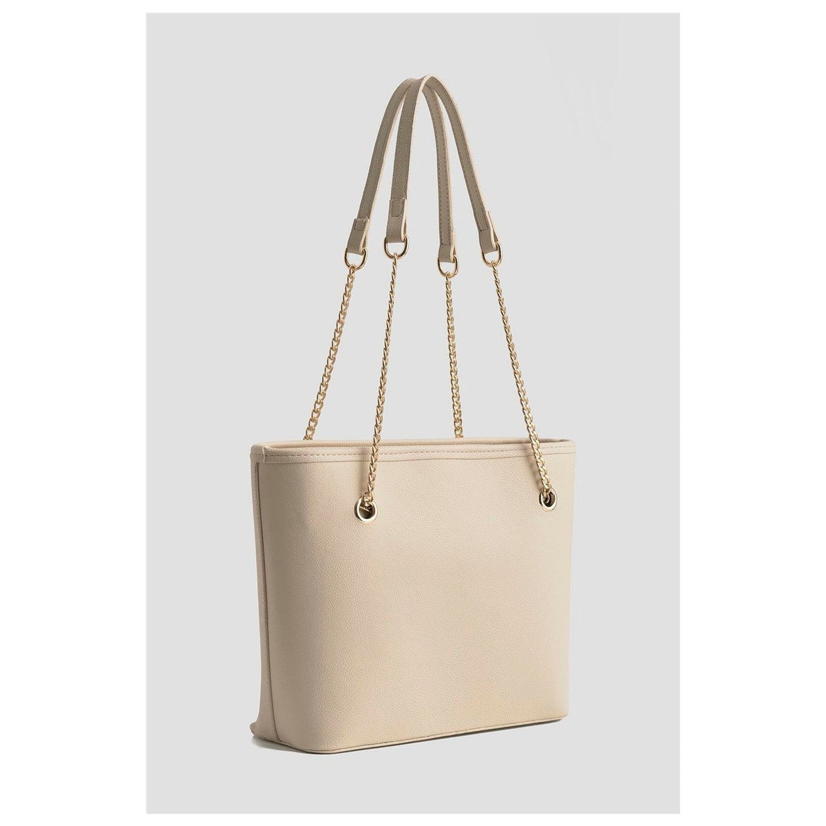 Armine Pia Leather Bag 25YD7271 Cream - MALLTURK