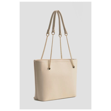 Armine Pia Leather Bag 25YD7271 Cream - MALLTURK
