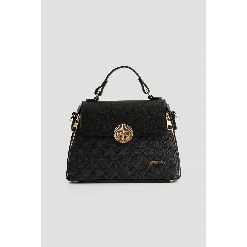 Armine Polka Dot Bag Black - MALLTURK