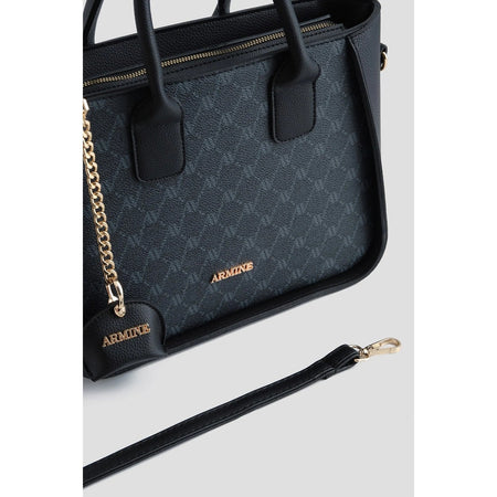 Armine Polka Dot Bag Black - MALLTURK