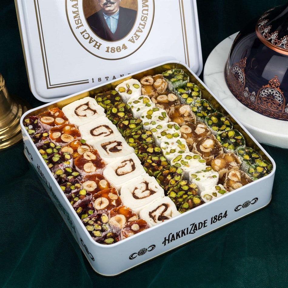 Assorted Turkish Delight Box, 1100g - MALLTURK
