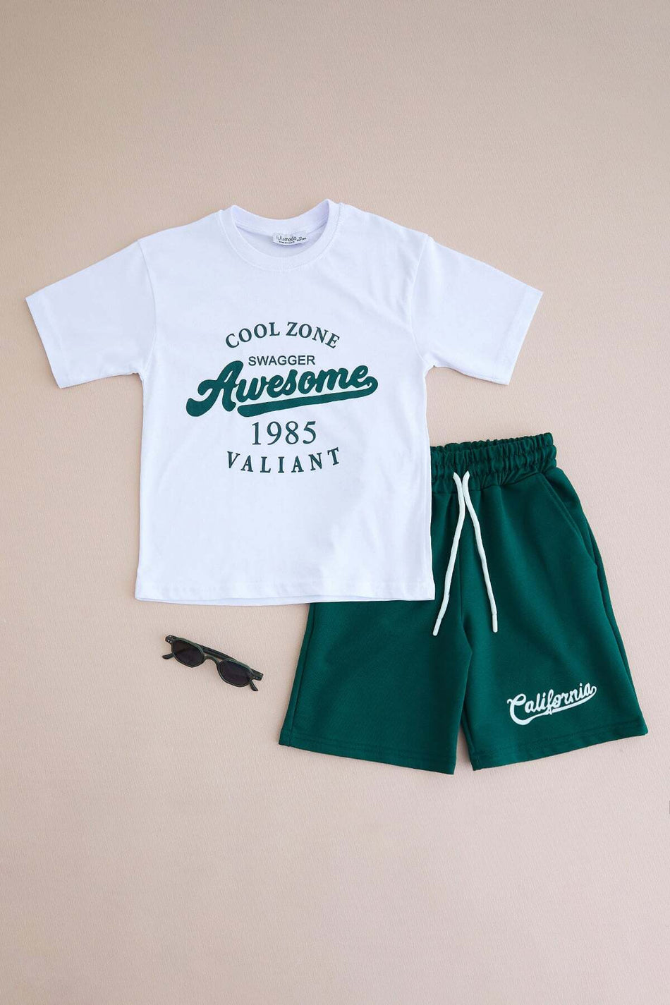 Awesome Printed Boys' 2-Piece Set - MALLTURK