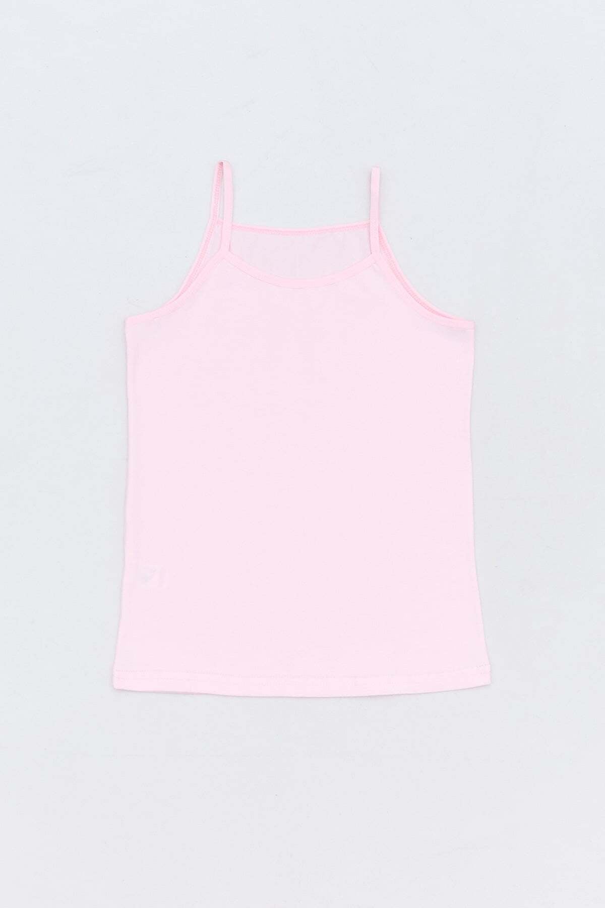 Ballerina Printed 3 Piece Girl's Tank Top - MALLTURK