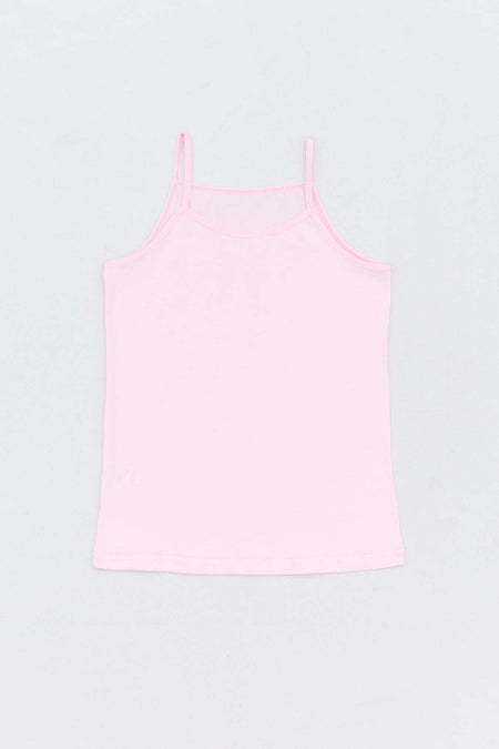 Ballerina Printed 3 Piece Girl's Tank Top - MALLTURK