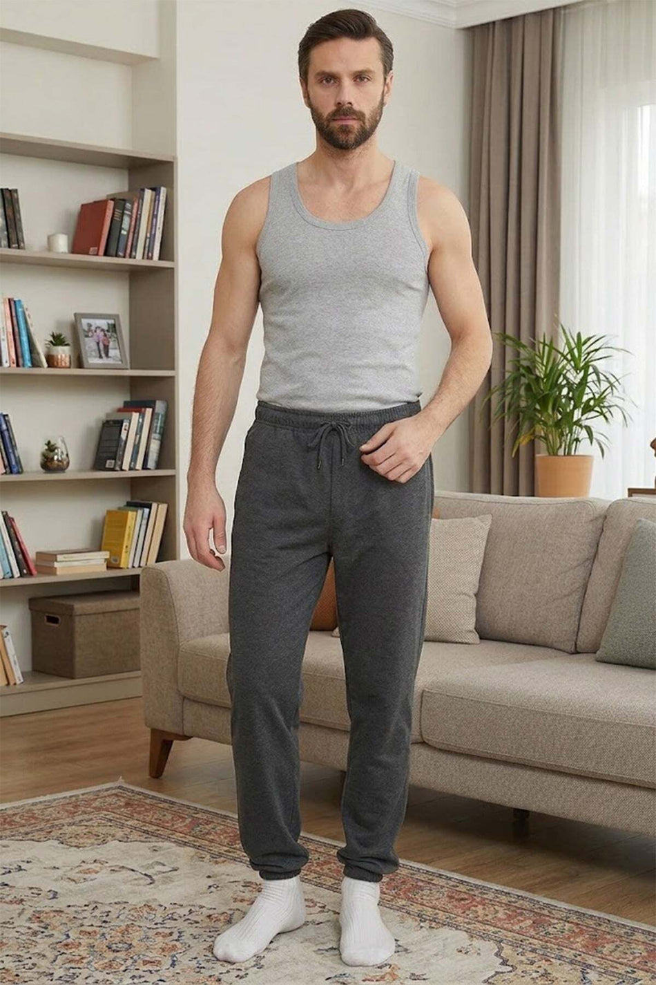 Basic 3-Piece Crew Neck Athlete Shirt - MALLTURK