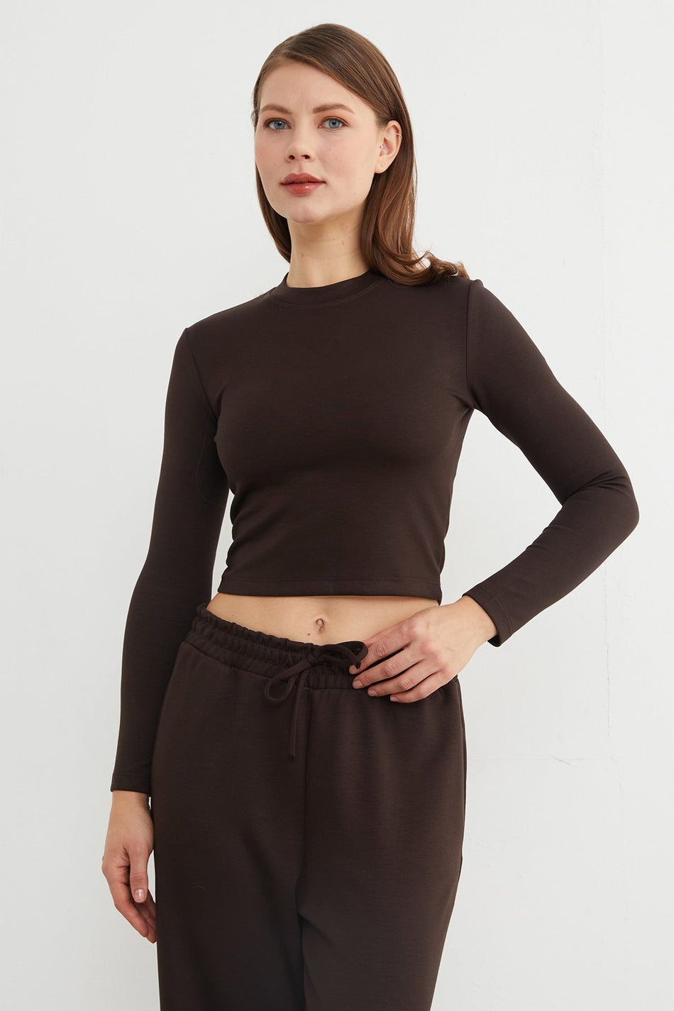 Basic Beli Tied-Up 2-Piece Modal Set - MALLTURK