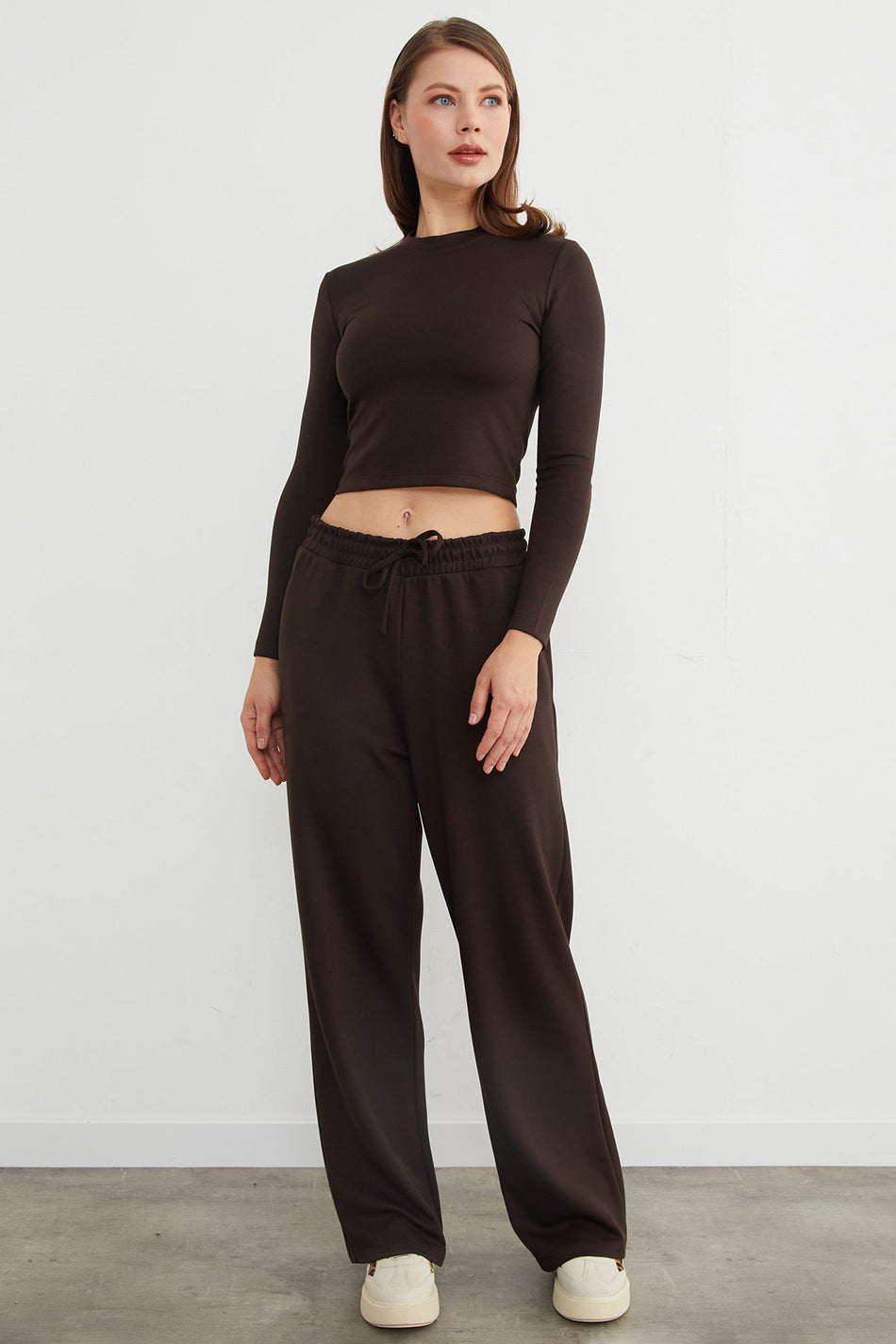 Basic Beli Tied-Up 2-Piece Modal Set - MALLTURK