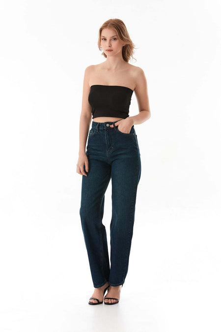 Basic Covered Strapless Bustier - MALLTURK