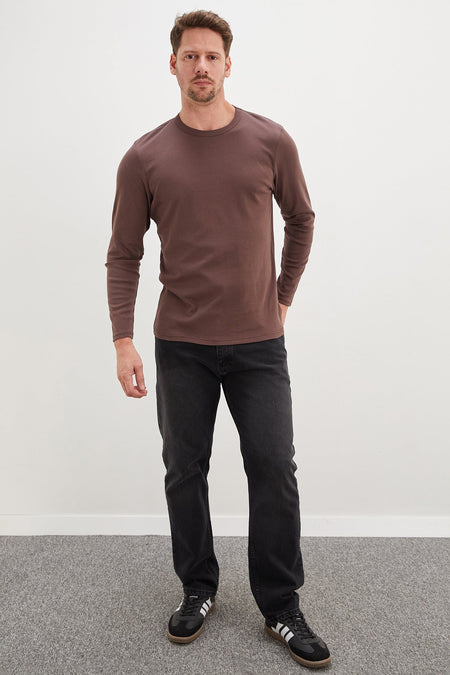 Basic Crew Neck Bodysuit - MALLTURK