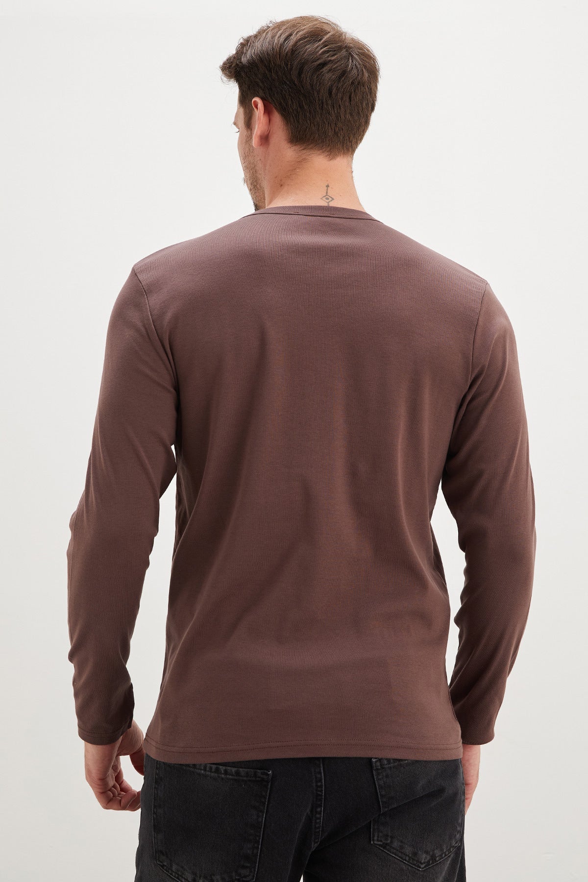 Basic Crew Neck Bodysuit - MALLTURK