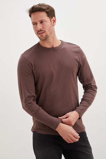 Basic Crew Neck Bodysuit - MALLTURK