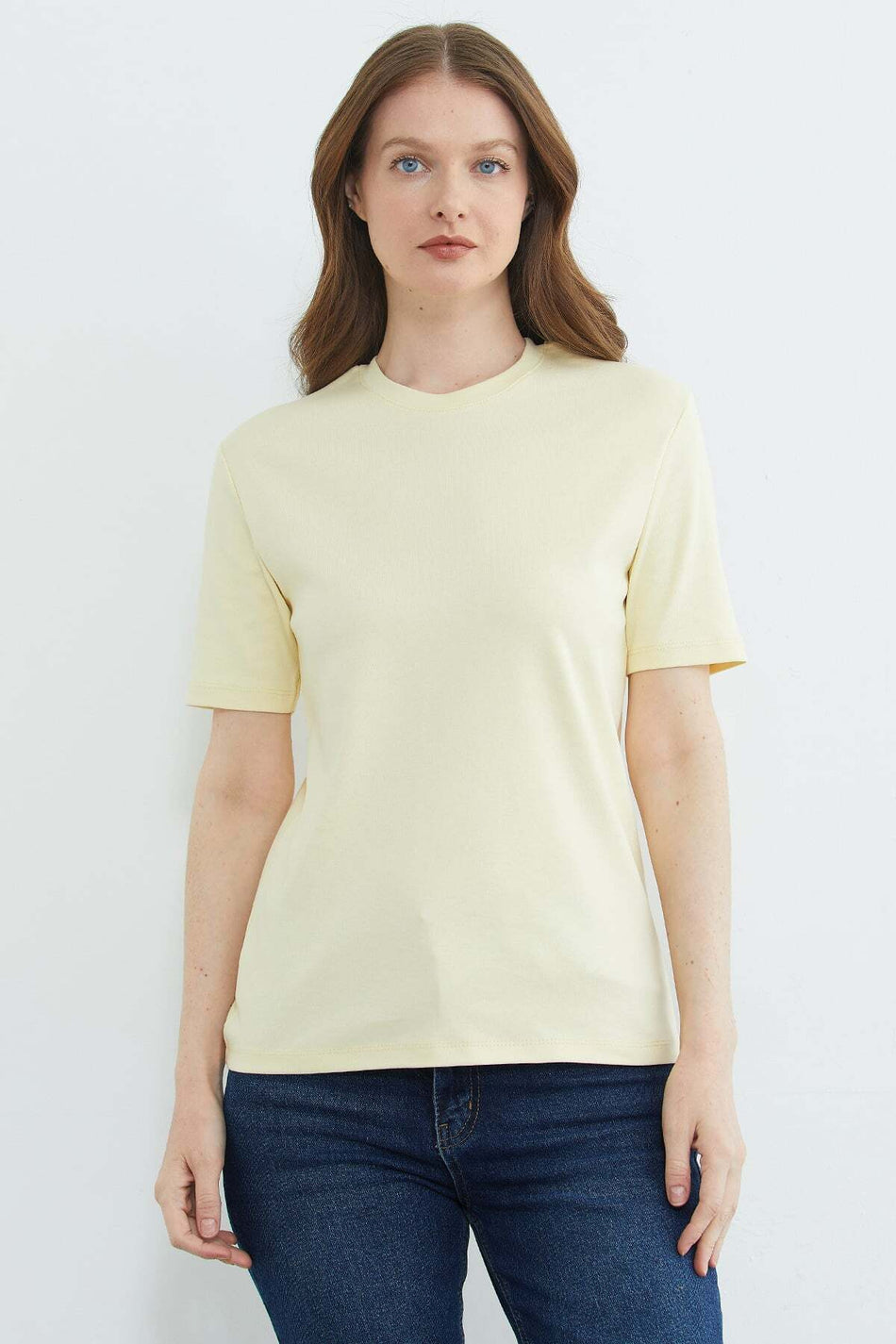 Basic Crew Neck Casual T-Shirt - MALLTURK