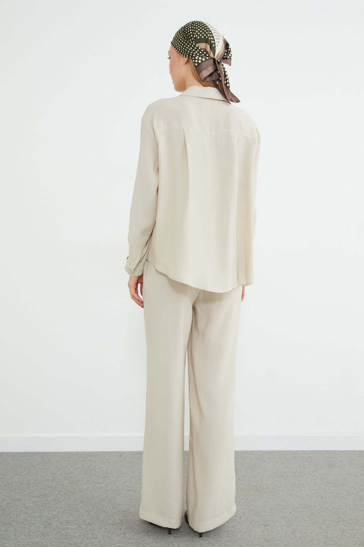 Basic Elastic Waistband 2-Piece Set - MALLTURK