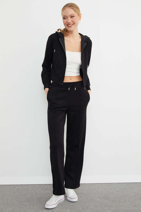 Basic Hooded Çimalı Modal Tracksuit Set - MALLTURK