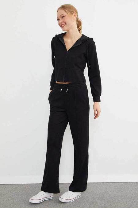 Basic Hooded Çimalı Modal Tracksuit Set - MALLTURK